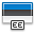 Estonia, flag DarkSlateGray icon