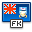 flag, islands, Falkland MidnightBlue icon