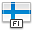 finland, flag DodgerBlue icon