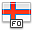 islands, Faroe, flag OrangeRed icon