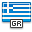 Greece, flag DodgerBlue icon