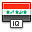 Iraq, flag DarkSlateGray icon