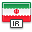 iran, flag Crimson icon