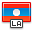 Laos, flag OrangeRed icon