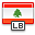 flag, Lebanon Icon