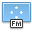 Micronesia, flag SkyBlue icon