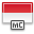 flag, monaco Crimson icon