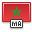 morocco, flag Crimson icon