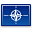 Nato, flag MidnightBlue icon
