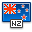 flag, zealand, new MidnightBlue icon