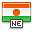 Niger, flag OrangeRed icon