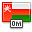 flag, Oman OrangeRed icon