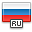 russia, flag SteelBlue icon