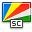 flag, Seychelles Icon