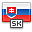 Slovakia, flag Black icon