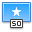 flag, Somalia LightSkyBlue icon