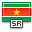 flag, Suriname ForestGreen icon