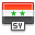 Syria, flag DarkSlateGray icon