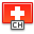 flag, Switzerland OrangeRed icon