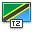 Tanzania, flag Icon