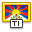 flag, Tibet Black icon