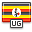 flag, Uganda Icon