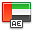 united, flag, Arab, emirates DarkSlateGray icon