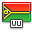 Vanuatu, flag DarkSlateGray icon