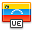 Venezuela, flag Gold icon