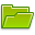 Folder, green Icon