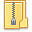 zipper, Folder, vertical Khaki icon