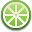 Fruit, lime YellowGreen icon