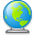 place, globe DodgerBlue icon