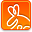Gowalla OrangeRed icon