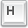 H, Key WhiteSmoke icon