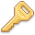 Key, solid Black icon