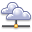network, Clouds Icon
