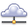 Cloud, network Black icon