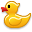 Duck, rubber Icon