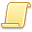 script, yellow Khaki icon