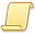 script, yellow Icon