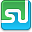 upon, stumble MediumSeaGreen icon