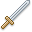 sword Black icon