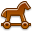 trojan, horse SaddleBrown icon