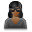 chief, Female, user DarkSlateGray icon