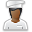 user, Cook Black icon