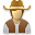 Cowboy, user Icon