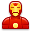 user, ironman Icon