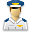 Civil, pilot, user Icon