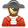 pirate, user Icon